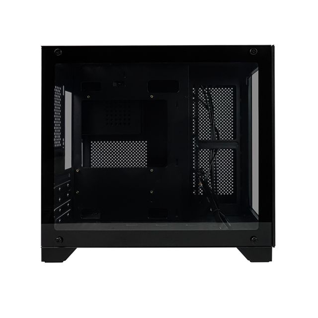 Gabinete GameFactor CSG-570, Micro-ATX , RGB, Cristal Templado, - CSG-570