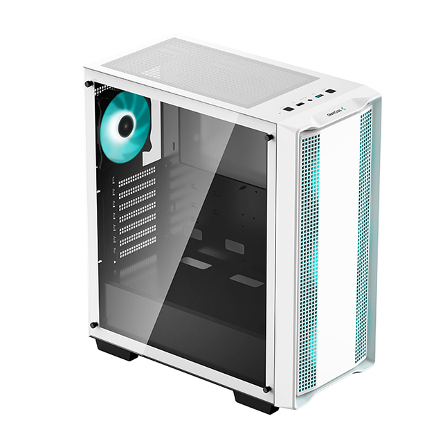 Gabinete DeepCool CC560 WH V1, Midtower, 4 Ventiladores, ATX, Blanco - R-CC560-WHGAA4-G-1