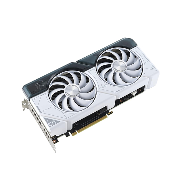 Tarjeta de Video Nvidia Asus Dual GeForce RTX 4070 White OC, 2 Ventiladores, 12GB GDDR6X, OC, PCIe 4.0, Nvidia DLSS 3 - DUAL-RTX4070-O12G-WHITE 