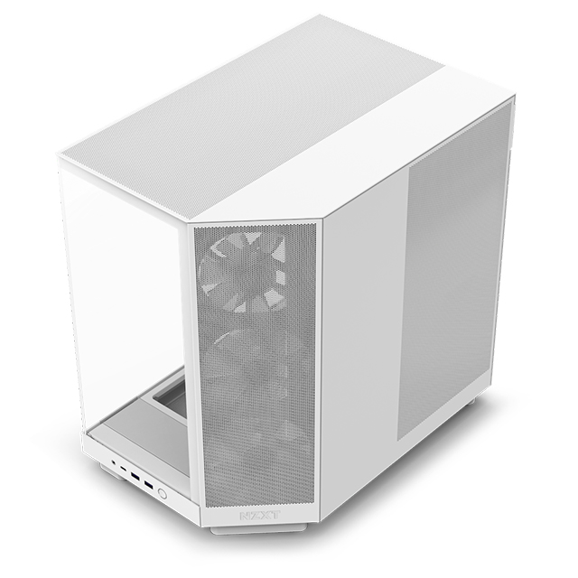 Gabinete NZXT H6 Flow RGB Blanco, ATX, Cristal Templado, 3 Ventiladores RGB - CC-H61FW-R1