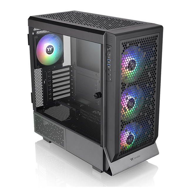 Gabinete Thermaltake Ceres 500 TG, Negro, E-ATX, Cristal Templado, 4 Ventiladores - CA-1X5-00M1WN-00