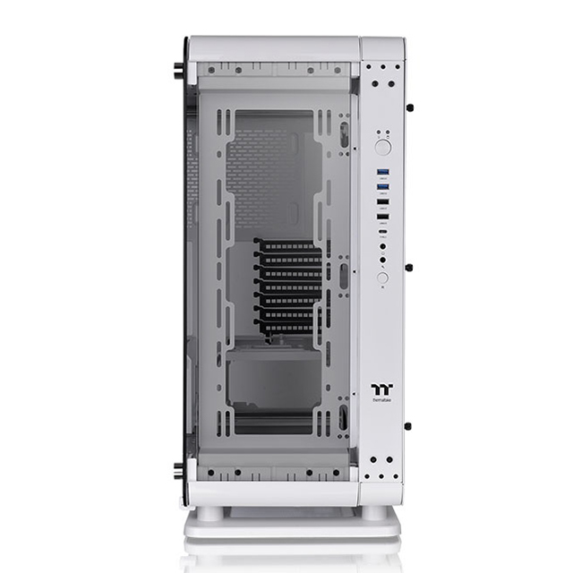 Gabinete Thermaltake Core P6 TG Snow, ATX, Cristal Templado, Sin Ventiladores - CA-1V2-00M6WN-00 