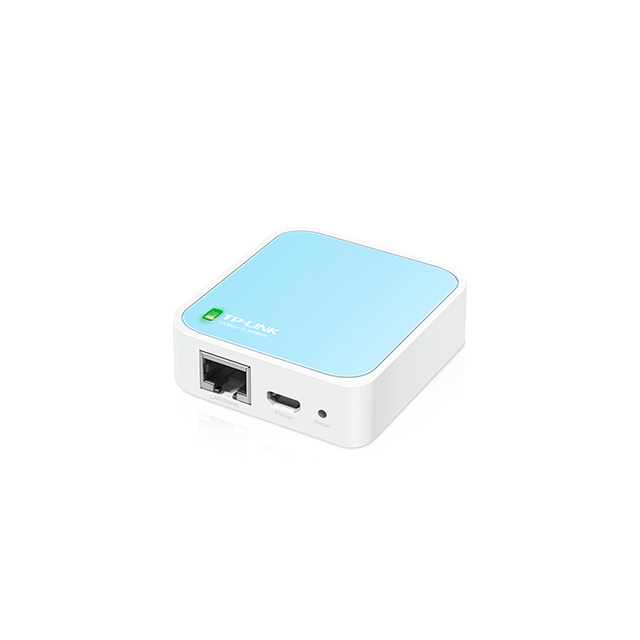 Router TP-Link Nano Router,Inalámbrico, Tamaño de Bolsillo, Perfecto para Viajes, 3 Modos de Alimentación - TL-WR802N