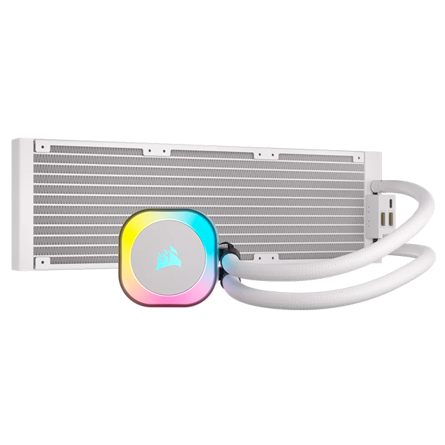 Enfriamiento Liquido Corsair iCUE LINK H150i RGB, 360mm, Blanco - CW-9061006-WW