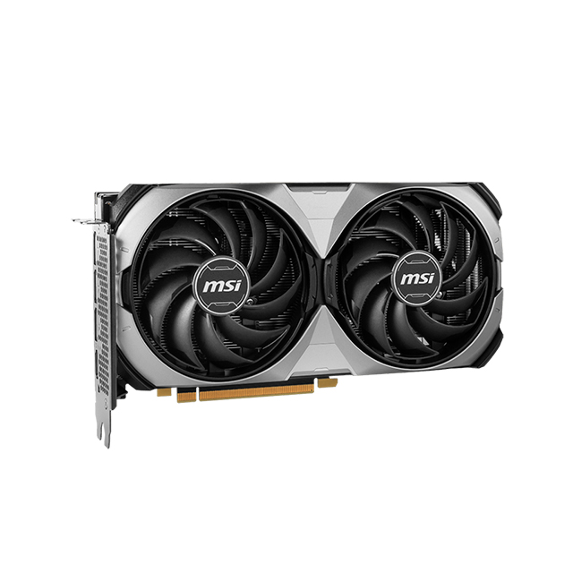 Tarjeta de video Nvidia MSI GeForce RTX 4070 Super Ventus 2X Black 12G OC, DLSS 3, RAY TRACING, REFLEX, STUDIO, GDDR6X, 912-V513-641