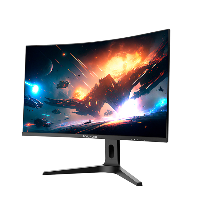 Monitor Hyundai HT32CGMBK03, Curvo, 32", QHD, 2560 x 1440, 165Hz, LED - HT32CGMBK03