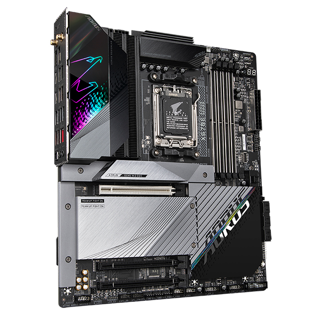 Tarjeta Madre Gigabyte X670E Aorus Master | Socket AM5 | Ryzen 7000 / 8000 | E-ATX | DDR5-8000 OC - X670E-AORUS-MASTER