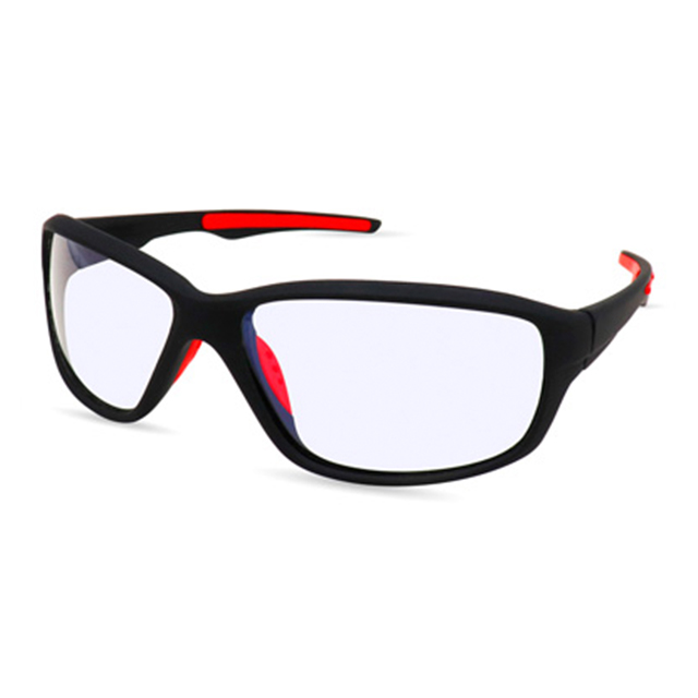 Lentes Antiradiacion Gamer para PC BRobotix, Negro/Rojo, Mica Translúcida - 6000274     