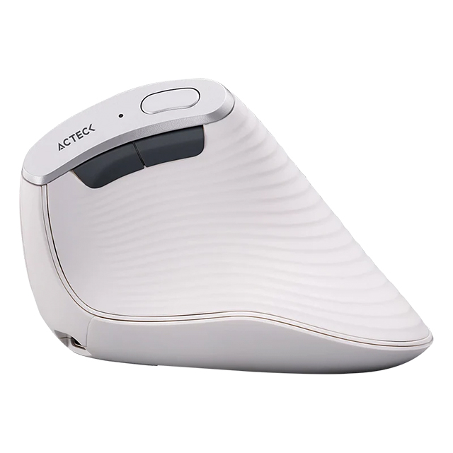 Mouse Acteck Virtuos Fitt Pro MI770, Blanco, Ergonómico, Inalámbrico - AC-936217