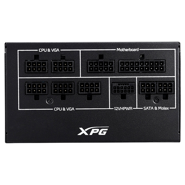 Fuente de Poder XPG Core Reactor II 850W, NEGRO, 80+ Plus Gold, Full Modular - COREREACTORII850G - BKCUS