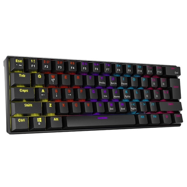 Teclado Gamer Mecanico XPG Summoner Mini | Negro | Switches Outemu Blue | 60% - SUMMONERMINI61BL-BKCES