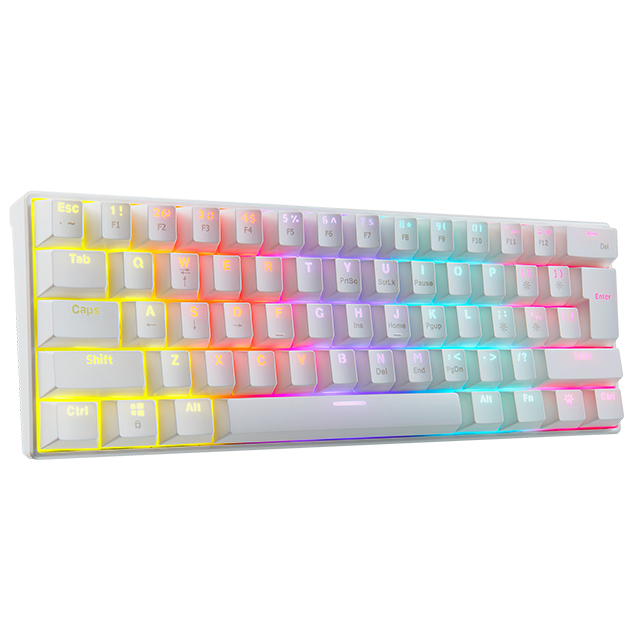 Teclado Gamer Mecanico XPG Summoner Mini | Blanco | Switches Outemu Blue | 60% - SUMMONERMINI61BL-WHCES