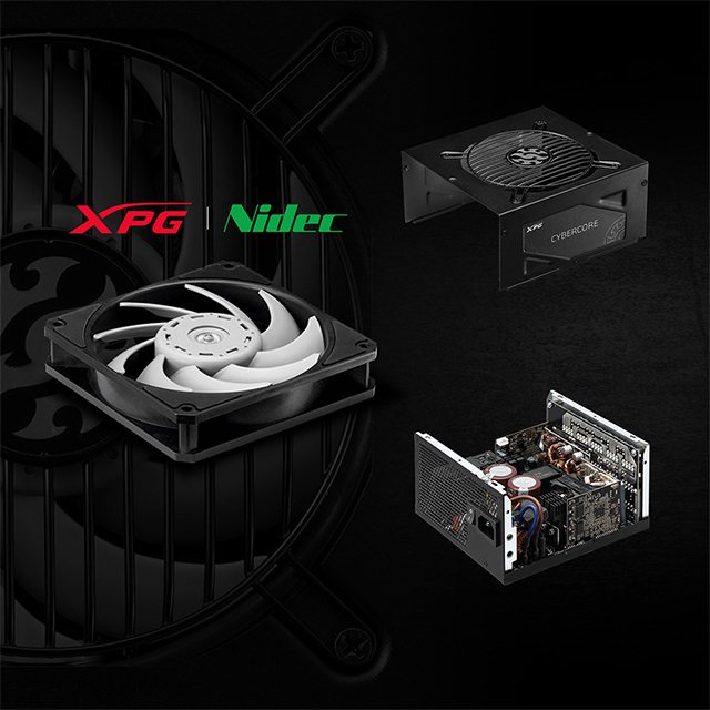 Fuente de Poder XPG Cybercore | 1000w | 80+ Platinum | Full Modular - CYBERCORE1000P-BKCUS