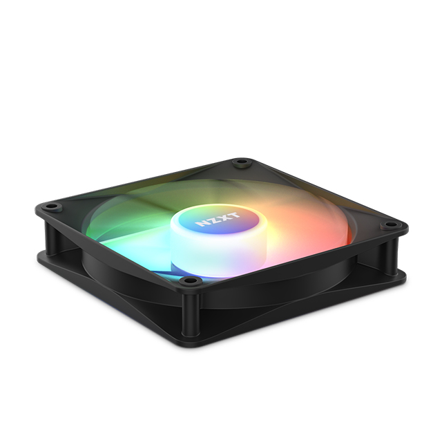 Ventilador NZXT F120 RGB Core, Negro, 500-1800RPM, - RF-C12SF-B1