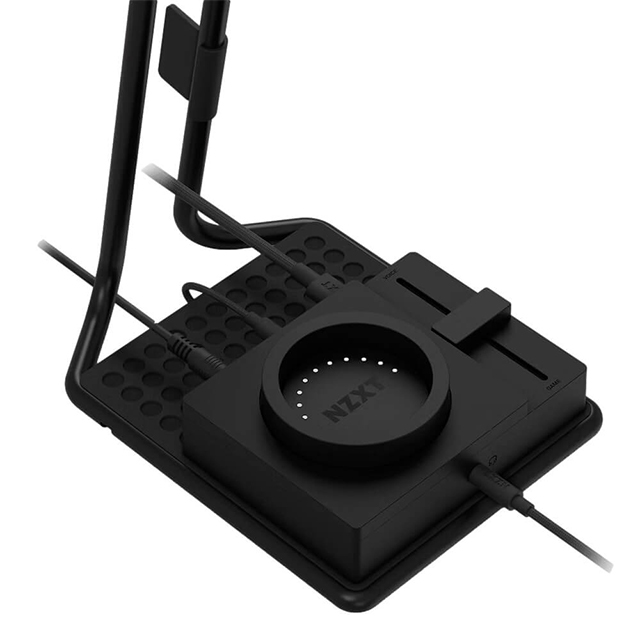 Base para audifonos NZXT Switch Mix Black, Mixer, Compatible con NZXT Relay Headset - AP-USMSM-B1