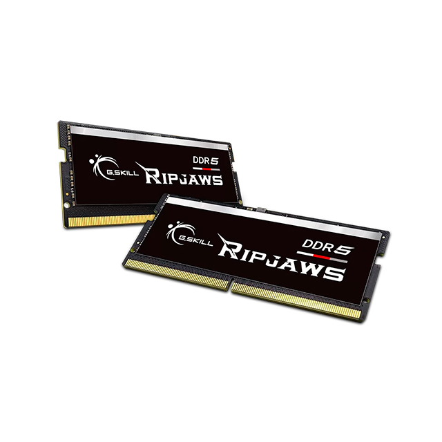 Memoria RAM G.Skill Ripjaws, SO-DIMM, 64GB DDR5 4800Mhz 2x32GB - F5-4800S3838A32GX2-RS