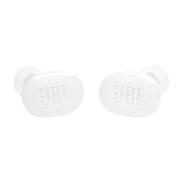 Audifonos JBL Tune Buds Blancos, Bluetooth 5.3, Cancelación de Ruido, 48 Horas, 4 Micrófonos, Resistente a Agua y Polvo IP54 - JBLTBUDSWHTAM 