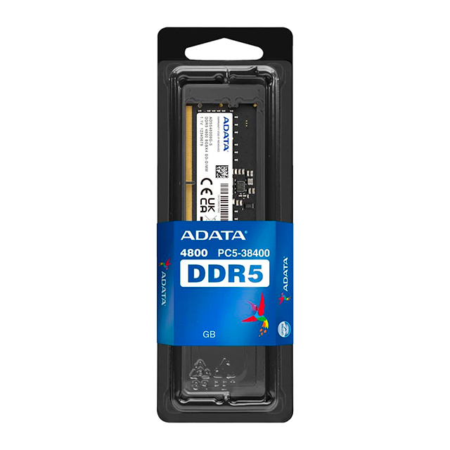 Memoria RAM Adata Hunter SO-DIMM 8GB DDR5 4800Mhz - AD5S48008G-S