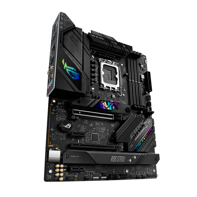 Tarjeta Madre Asus ROG STRIX B760-F GAMING WIFI, ATX, LGA1700, 12th, 13th y 14th Gen Intel, DDR5 7800Mhz OC, x3 M2, x4 SATA, Wi-Fi 6E, Bluetooth 5.3, Asus Aura Sync - 90MB1CT0-M0AAY0