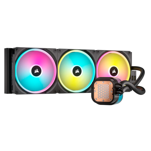 Enfriamiento Liquido Corsair iCUE LINK H170i RGB, 420mm, Negro - CW-9061004-WW