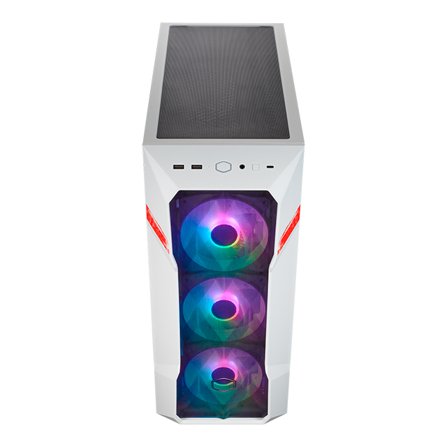 Gabinete Cooler Master MasterBox TD500 Mesh V2 Ryu, ARGB, ATX, Mid Tower, 4 Ventiladores ARGB - TD500V2-WGNN-SRY