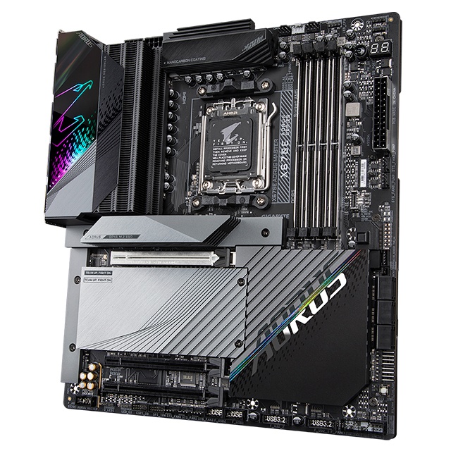 Tarjeta Madre Gigabyte X670E Aorus Master | Socket AM5 | Ryzen 7000 / 8000 | E-ATX | DDR5-8000 OC - X670E-AORUS-MASTER