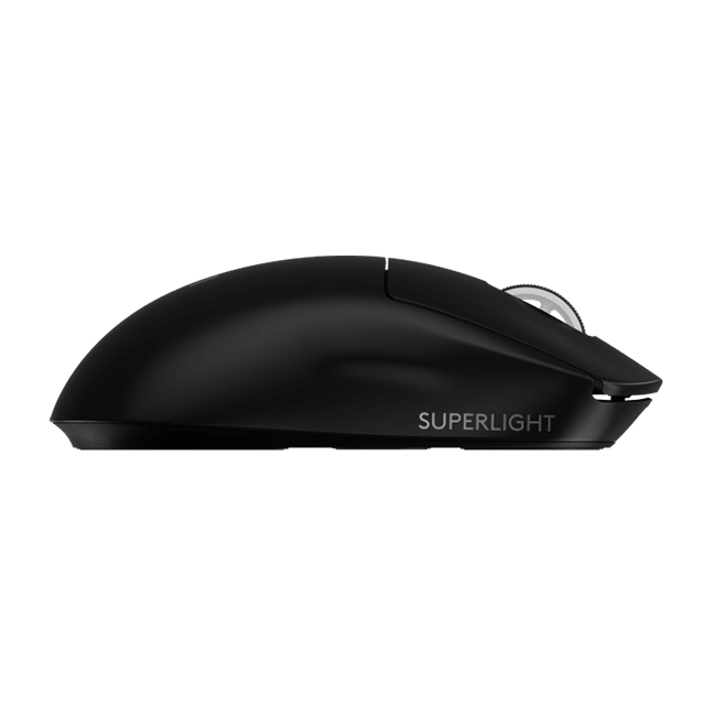 Mouse Logitech G PRO X Superlight 2 Negro, Lightspeed, Lightforce, Ultra Ligero, Inalámbrico, Sensor Hero 35K - 910-006629