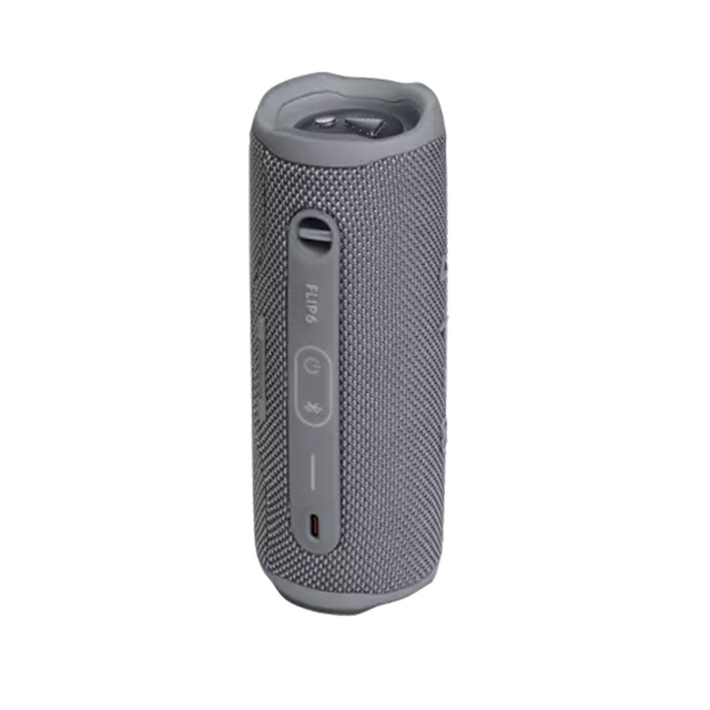 Bocina Bluetooth JBL Flip 6 Gris | Resistente al polvo y agua IP67 | Bluetooth 5.1 - JBLFLIP6GREYAM 