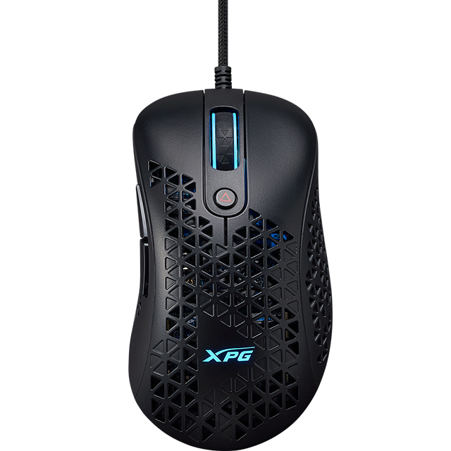 Mouse Adata XPG Slingshot, Negro , Alámbrico, 12,000 DPI, RGB - SLINGSHOT-BKCWW