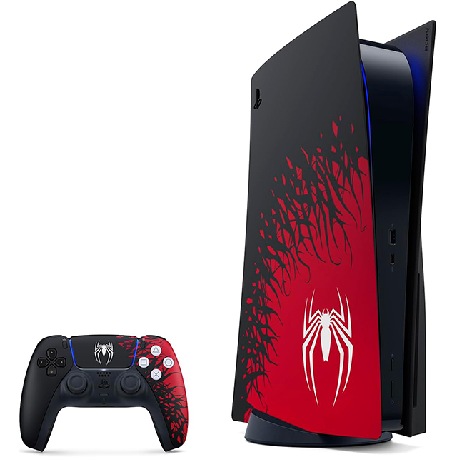 Consola Play Station 5 | Spiderman Edition | PS5 | 825GB | Incluye Codigo de Spiderman 2 - CFI-1215A 