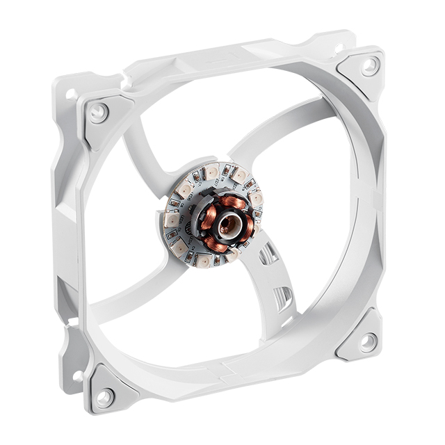 Ventilador XPG Vento, Blanco, 120mm, ARGB - VENTO120ARGB-WHCWW