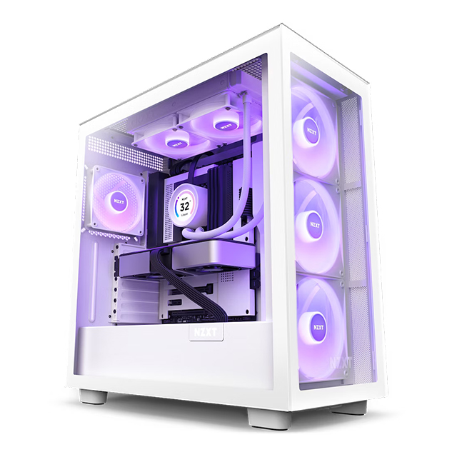 Enfriamiento Liquido NZXT Kraken Elite 240 | RGB | Blanco | 240mm | 2 Ventiladores RGB - RL-KR24E-W1