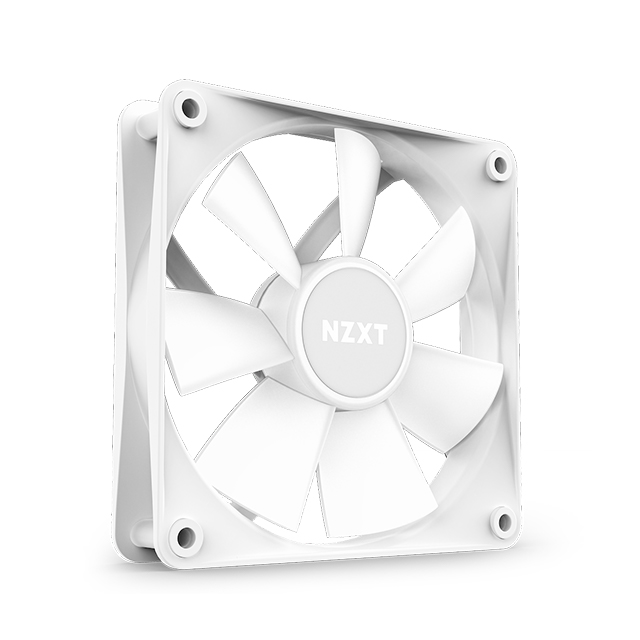 Ventilador NZXT F120 RGB Core, Blanco, 500-1800RPM, - RF-C12SF-W1