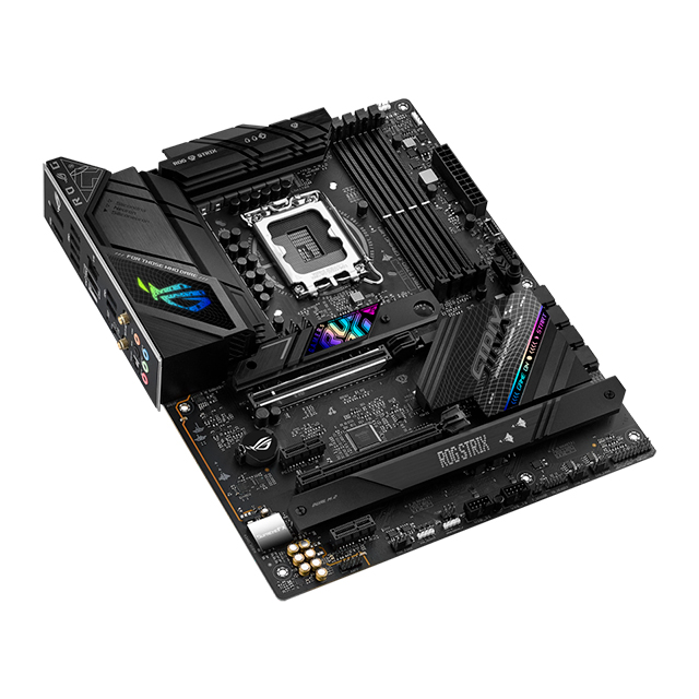 Tarjeta Madre Asus ROG STRIX B760-F GAMING WIFI, ATX, LGA1700, 12th, 13th y 14th Gen Intel, DDR5 7800Mhz OC, x3 M2, x4 SATA, Wi-Fi 6E, Bluetooth 5.3, Asus Aura Sync - 90MB1CT0-M0AAY0