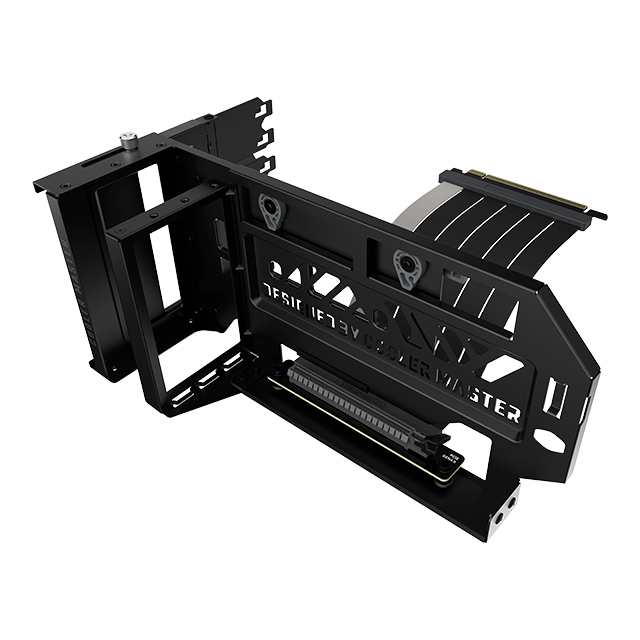 Soporte vertical de Tarjeta de Video Cooler Master KIT V3, Negro, PCIe 4.0 - MCA-U000R-KFVK03