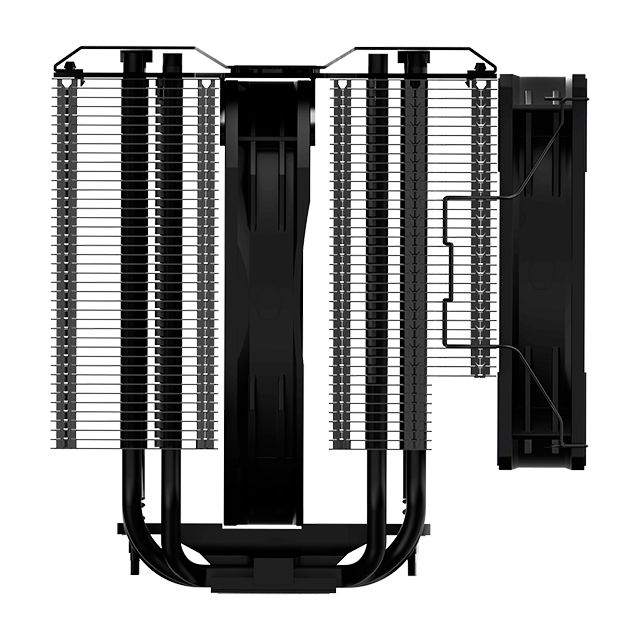 Disipador para CPU Cooler Master MasterAir MA824 Stealth, Negro, LGA 1700 / AM5 - MAM-D8PN-318PK-R1