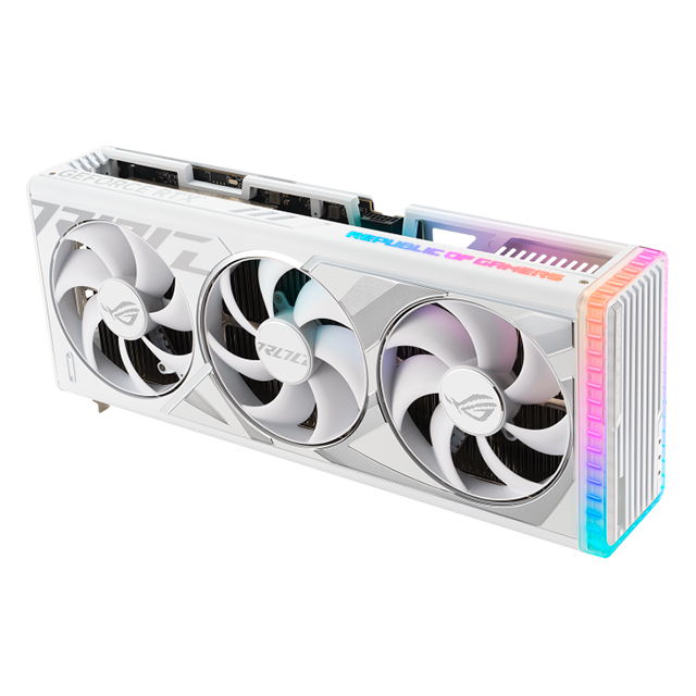 Tarjeta de video Nvidia Asus Rog Strix GeForce RTX 4080 Super White OC, DLSS 3, RAY TRACING, REFLEX, STUDIO, 16GB GDDR6X - ROG-STRIX-RTX4080S-016G-WHITE