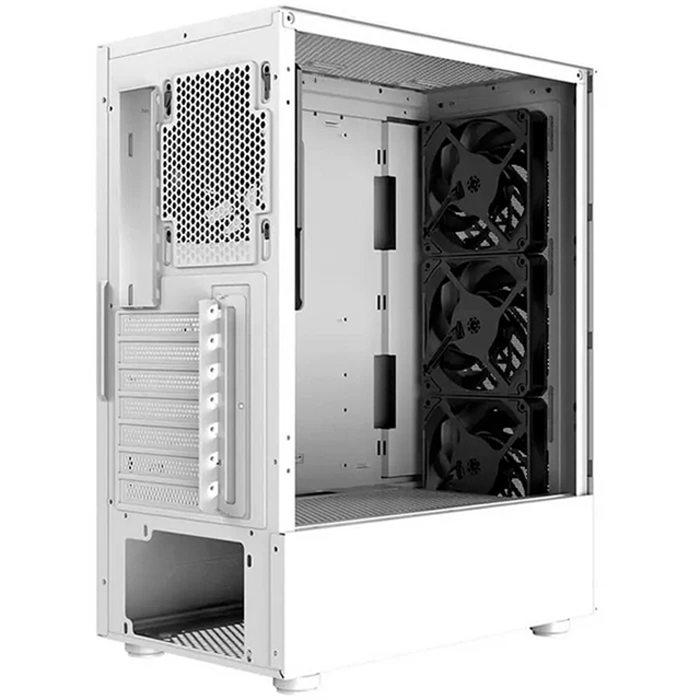 Gabinete XPG Valor Air, Blanco, ATX, 4 Ventiladores, Cristal Templado - VALORAIRMT-WHCWW