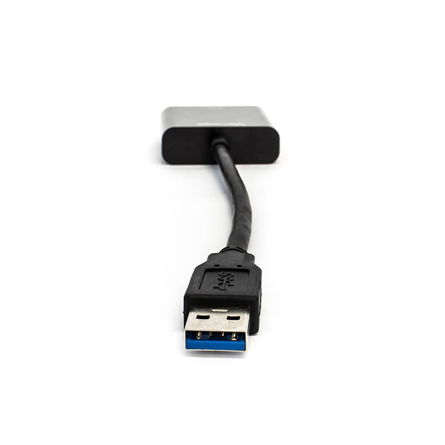 Adaptador Vorago ADP-200, USB a VGA, Compatible con USB 2.0 y 3.0, Full HD - ADP-200