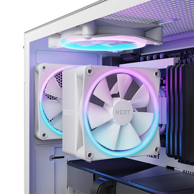 Disipador para CPU NZXT T120 White | ARGB | 120mm | Compatible con AMD e Intel - RC-TR120-W1