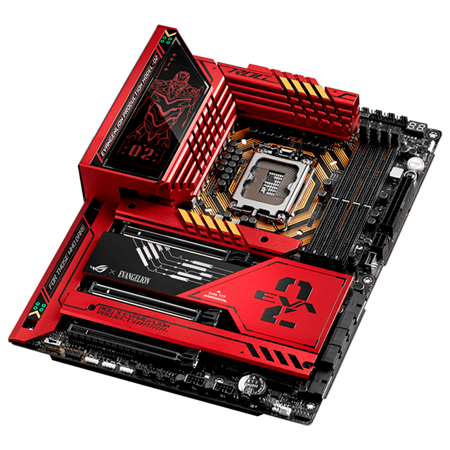 Tarjeta Madre Asus ROG MAXIMUS HERO Z790 EVANGELION EVA-02 EDITION | DDR5 | LGA1700 | Intel Z790 | ROG-MAXIMUS-Z790-HERO-EVA-02 - 90MB1FL0-M0AAY0