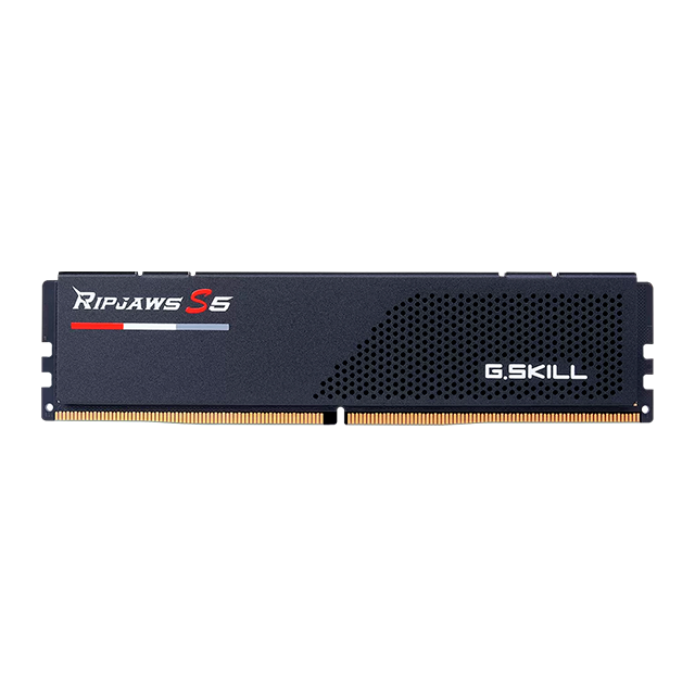 Memoria RAM G.SKILL Ripjaws S5, 64GB (2×32GB), DDR5, 6800 MHz, CL34, UDIMM – F5-6800J3445G32GX2-RS5K