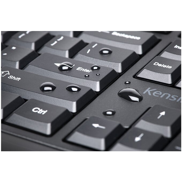 Teclado Ergonómico Kensington Pro Fit | Inalambrico | Negro | Ergonomico | Formato 100% - K75401