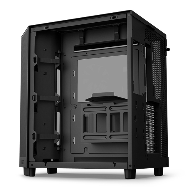 Gabinete NZXT H6 Flow Negro, ATX, Cristal Templado, 3 Ventiladores sin RGB - CC-H61FB-01