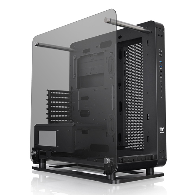 Gabinete Thermaltake Core P6 TG, ATX, Cristal Templado, Sin Ventiladores - CA-1V2-00M1WN-00