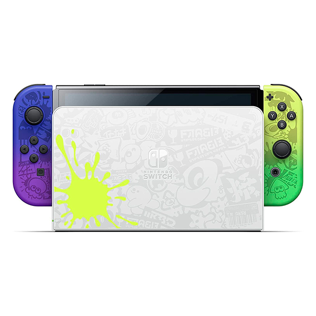 Consola Nintendo Switch OLED 64GB Splatoon 3 Edition | 64GB | Colores Vivos - 045496597337