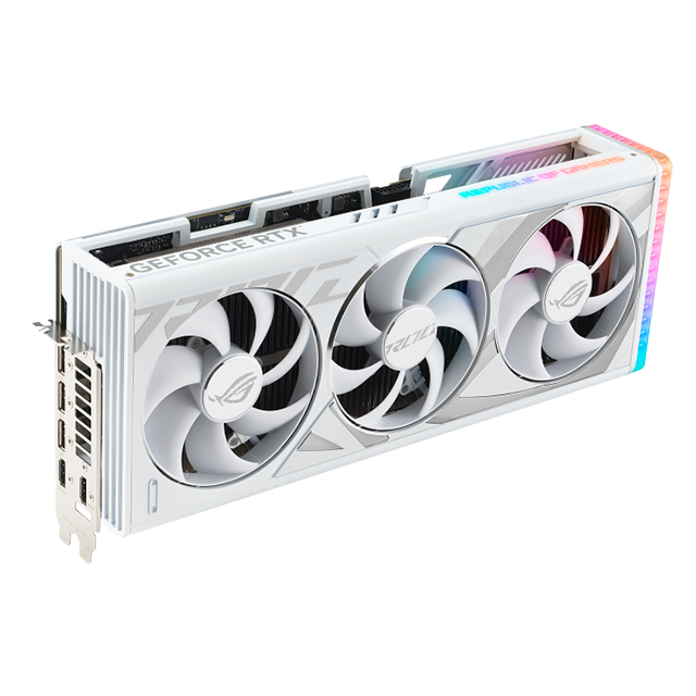 Tarjeta de video Nvidia Asus Rog Strix GeForce RTX 4080 Super White OC, DLSS 3, RAY TRACING, REFLEX, STUDIO, 16GB GDDR6X - ROG-STRIX-RTX4080S-016G-WHITE