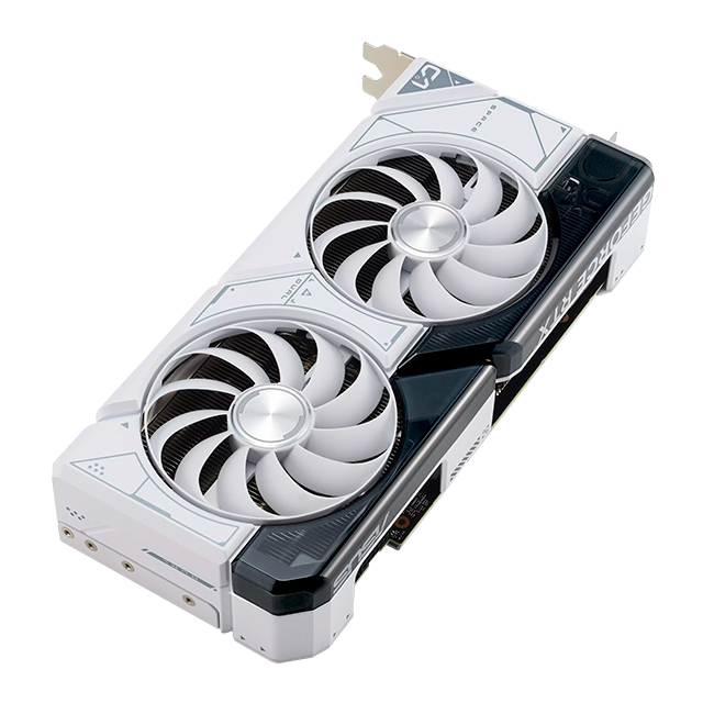 Tarjeta de video Nvidia Asus GeForce RTX 4070 Super Dual OC White, DLSS 3, RAY TRACING, REFLEX, STUDIO, 12GB GDDR6X - DUAL-RTX4070S-O12G-WHITE