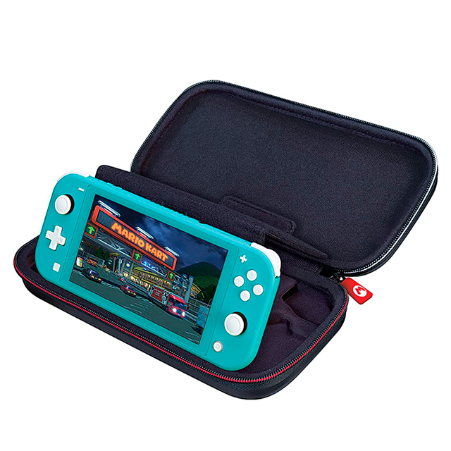 Estuche de Viaje para Nintendo Switch Edicion Mario Kart, Resistente, Incluye 2 fundas para juegos y 2 fundas para tarjetas Micro SD, Protector de pantalla acolchada - B06Y2JCVNP