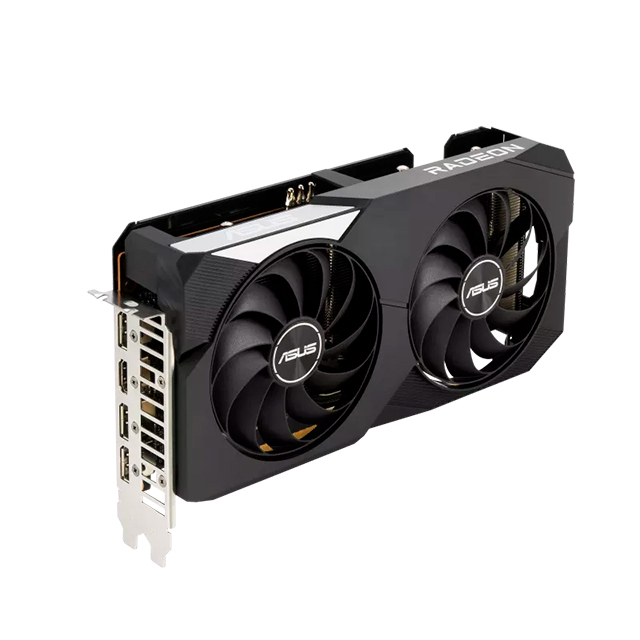 Tarjeta de video AMD Radeon ASUS Dual RX6600 X2, 8GB GDDR6, RDNA 2 - RX-6600-8GB-V2